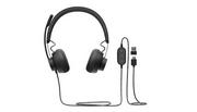 Słuchawki - Logitech Zone Wired Headset (981-000870) - miniaturka - grafika 1