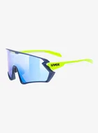 Okulary sportowe - Okulary rowerowe Uvex Sportstyle 231 2.0 - blue/yel.m/mi.bl - miniaturka - grafika 1
