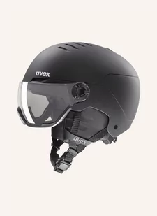 Uvex Kask Narciarski Wanted Visor V schwarz - Kaski narciarskie - miniaturka - grafika 1