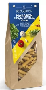 Bezgluten Makaron Penne z mąką gryczaną 350g - - Makaron - miniaturka - grafika 1