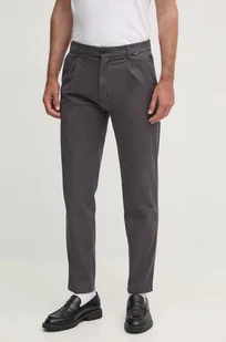 Calvin Klein spodnie męskie kolor czarny proste K10K113662 - Spodnie męskie - miniaturka - grafika 1