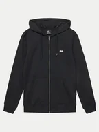 Bluzy męskie - Quiksilver Bluza EQYFT04952 Czarny Regular Fit - miniaturka - grafika 1