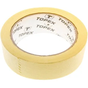 Topex Taśma malarska 30 mm x 40 yd, żółta 23B203 - Folie i taśmy malarskie - miniaturka - grafika 1