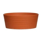 Donice - Misa terakota Natur 22 cm bez otworu ceglasty - miniaturka - grafika 1