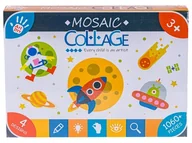 Układanki dla dzieci - Kreatywna Układanka, Mozaika, Kolaż Klocki Diy - miniaturka - grafika 1