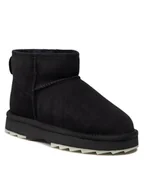 Botki damskie - Emu Australia Buty Sharky Micro W12548 Czarny 36, 37, 38, 39, 40, 41, 42 - miniaturka - grafika 1