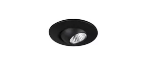 Maxlight oczko stropowe LED Max Yuca Fixed 3W 250lm 3000K 4,7cm czarne H0105 H0105 - Oprawy, klosze i abażury - miniaturka - grafika 1