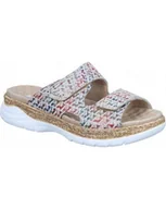 Klapki i japonki damskie - KLAPKI RIEKER - 900164-00 MULTI - Rieker - miniaturka - grafika 1