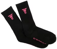 Skarpetki damskie - skarpety męskie FALLEN TRADEMARK SOCKS Black/Pink - miniaturka - grafika 1