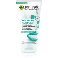 Pianki do mycia twarzy - Garnier Hyaluronic Aloe pianka do twarzy 150ml - miniaturka - grafika 1