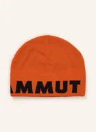Czapki damskie - Mammut Czapka Logo Beanie orange - miniaturka - grafika 1