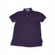 Koszulki męskie - Męska koszulka polo TOMMY HILFIGER XS - miniaturka - grafika 1