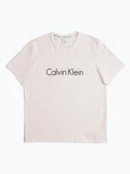 Koszulki i topy damskie - Calvin Klein T-shirt damski Kobiety Bawełna biały nadruk, XS - miniaturka - grafika 1