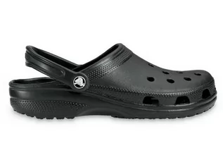 Klapki i japonki męskie - Crocs, Klapki męskie, Classic, czarny, rozmiar 43 1/2 - grafika 1