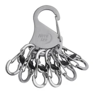 Akcesoria turystyczne - Nite Ize - S-Biner KeyRack Locker - Stalowy - KLK-11-R3 - miniaturka - grafika 1