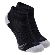 Skarpetki męskie - Skarpety do kostki SALOMON CROSS 2-PACK 14778-K77WB – Biały - miniaturka - grafika 1