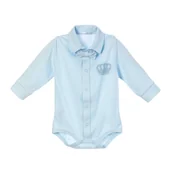 Body dla niemowląt - Body niemowlęce Henry, niebieskie 68 - miniaturka - grafika 1
