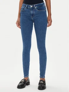 Tommy Hilfiger Jeansy Como WW0WW43340 Niebieski Skinny Fit - Spodnie damskie - miniaturka - grafika 1