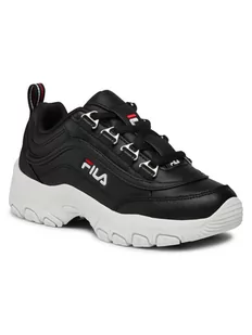 Fila Sneakersy Strada Low Kids 1010781.25Y Czarny - Sneakersy damskie - miniaturka - grafika 1