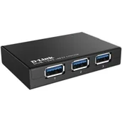 Switche - D-Link 4-Port USB 3.0 HUB DUB-1340 DUB-1340/E - miniaturka - grafika 1