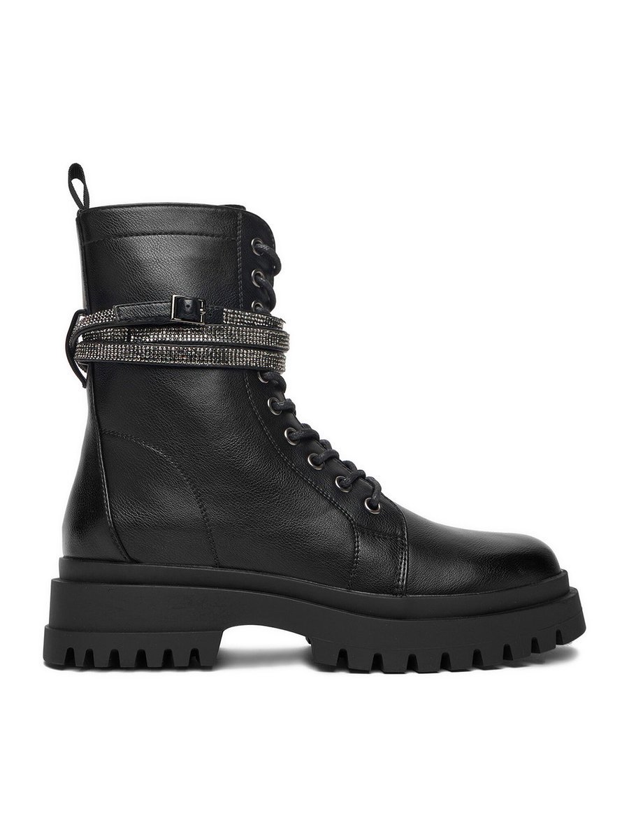Deezee Trzewiki Damskie Czarny 25302-1