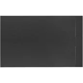 Brodziki prysznicowe - Rea Brodzik prysznicowy Bazalt Black 80x100 - miniaturka - grafika 1