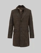 Płaszcze męskie - płaszcz sorianello brąz - miniaturka - grafika 1