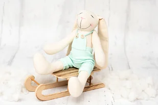 Królik Prezent Miś Personalizacja - Maskotki i pluszaki - miniaturka - grafika 1