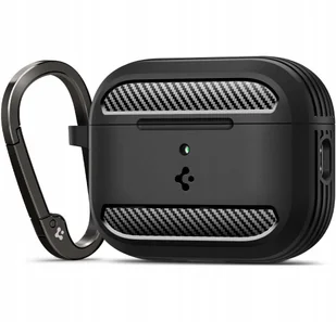 Spigen Rugged Armor do Apple AirPods Pro 3 Matte Black - Akcesoria do słuchawek - miniaturka - grafika 1