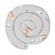 Poduszki do karmienia - XXL łóżko wąż poduszka na łóżko poduszka do karmienia rolka na łóżko poduszka dekoracyjna łóżko brzeg wąż ręcznie robiona bawełna królik 300 cm - miniaturka - grafika 1