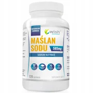 Witaminy i minerały - Wish Maślan Sodu 585mg 120kaps. Wsparcie Jelit - miniaturka - grafika 1
