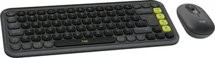 Zestaw klawiatura i mysz Logitech POP ICON Combo Grafitowy - Zestawy myszka + klawiatura - miniaturka - grafika 1