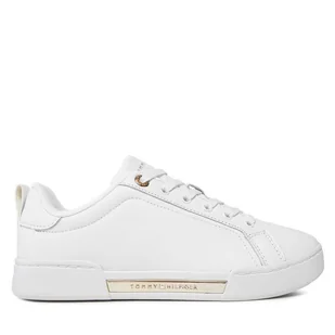 Sneakersy Tommy Hilfiger Chique Court Sneaker FW0FW07634 Biały - Sneakersy damskie - miniaturka - grafika 1