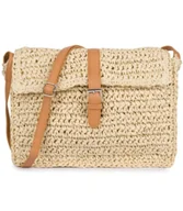 Torebki damskie - Letnia torba torebka na ramię pleciona Elegancka Styl boho - miniaturka - grafika 1