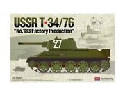 Modele do sklejania - Academy Czołg T-34/76 No.183 Factory Production 13505 - miniaturka - grafika 1