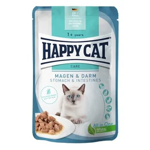 HAPPY CAT Care mokra karma dla dorosłych kotów, żołądek i jelita, mięso w sosie 20x85 g - Mokra karma dla kotów - miniaturka - grafika 1
