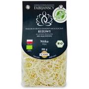 Makaron - Fabijańscy MAKARON (Z RYŻU BIAŁEGO) NITKA FILINI BEZGLUTENOWY BIO 225 g - - miniaturka - grafika 1