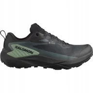 Buty trekkingowe męskie - Obuwie Salomon Genesis Gtx Black Czarny 45 1/3 - miniaturka - grafika 1