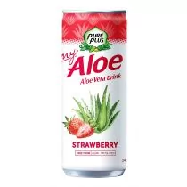 Pure Plus Napój z aloesem Aloe Vera Drink Truskawka 240 ml - Soki i napoje niegazowane - miniaturka - grafika 1