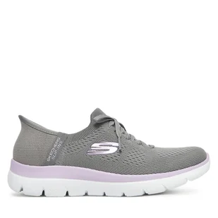 Sneakersy Skechers Summits-New Daily 150263/GYLV Szary - Sneakersy damskie - miniaturka - grafika 1