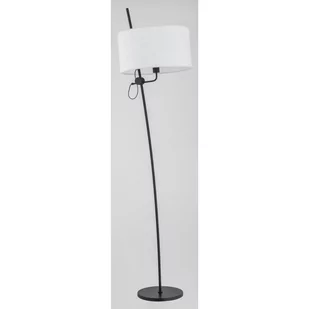 Alfa Leo 9272.40 lampa stojąca podłogowa 1x60W E27 czarna/szara - Lampy stojące - miniaturka - grafika 1