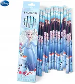 Ołówki - Ołówek Frozen Szkolny Dla Dziewczynki Hb Z Gumką - miniaturka - grafika 1