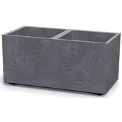 Donice - Donica PROSPERPLAST Sierra Square Beton Effect DSI800E Marengo - miniaturka - grafika 1