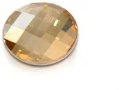 Ozdoby do paznokci - Ozdoba do paznokci Swarovski szachownica crystal gold shadow 6 mm 1 szt - miniaturka - grafika 1