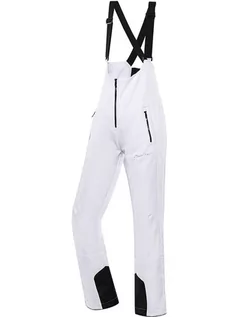 Spodnie narciarskie - Alpine Pro Spodnie narciarskie "Gerana" w kolorze białym - grafika 1