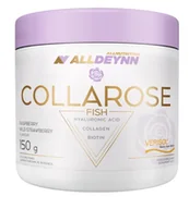Stawy, mięśnie, kości - ALLNUTRITION Alldeynn Collarose Fish Kolagen Malina-Poziomka, 150g - miniaturka - grafika 1