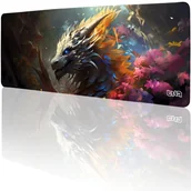 Podkładki pod mysz - PODKŁADKA POD MYSZKĘ XXL Niebieskooka Bestia 80x30 TILT Na biurko Duża - miniaturka - grafika 1