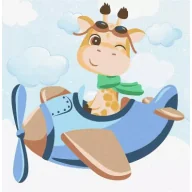 Malowanie po numerach - Ideyka Malowanie po numerach - Przyszły pilot 30x30cm - miniaturka - grafika 1