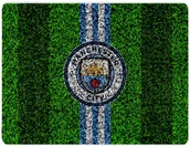 Podkładki pod mysz - Podkładka pod myszkę Manchester City F.C. + imię - miniaturka - grafika 1