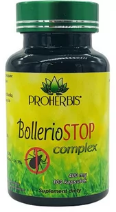 Proherbis Bolleriostop Complex 400mg 100 kapsułek (5902687157969) - Suplementy naturalne - miniaturka - grafika 1